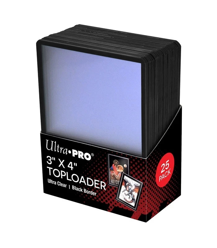 Toploader Negro Black Border Ultra Pro