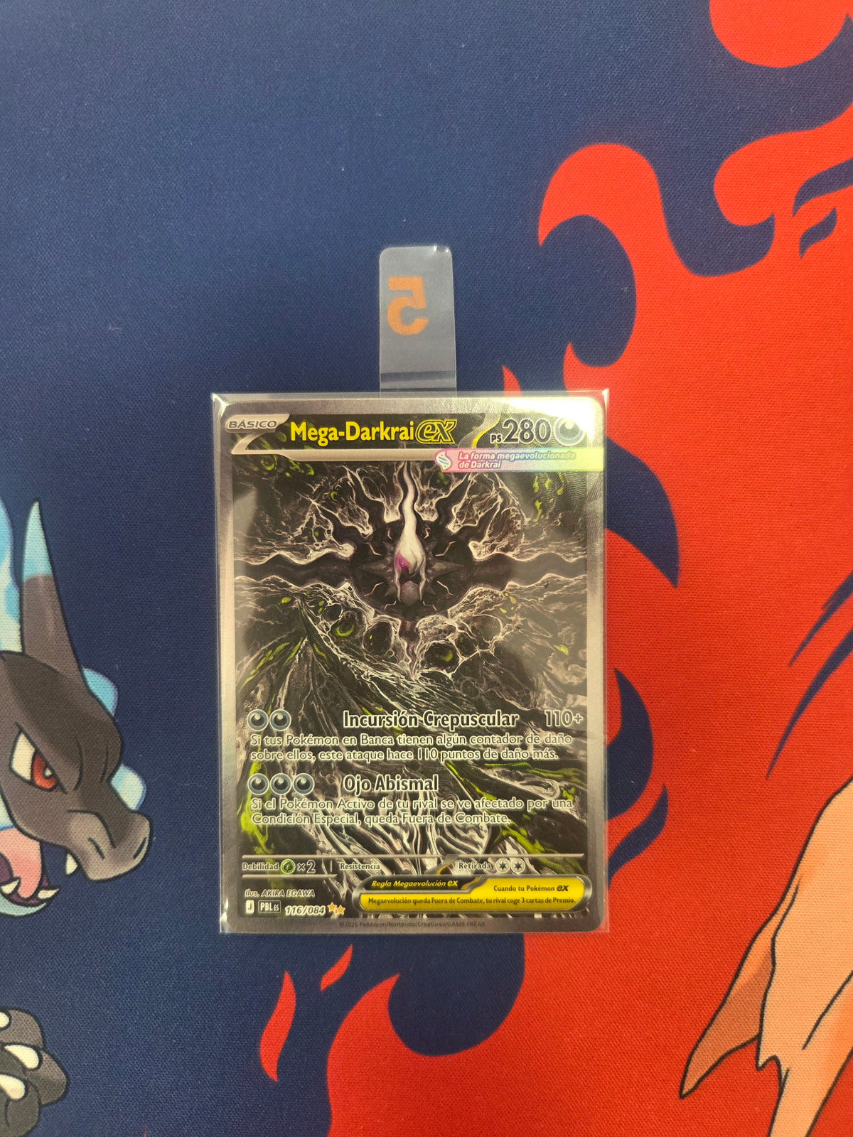 CARTA Mega Darkrai ex (PBL 116) ESPAÑOL