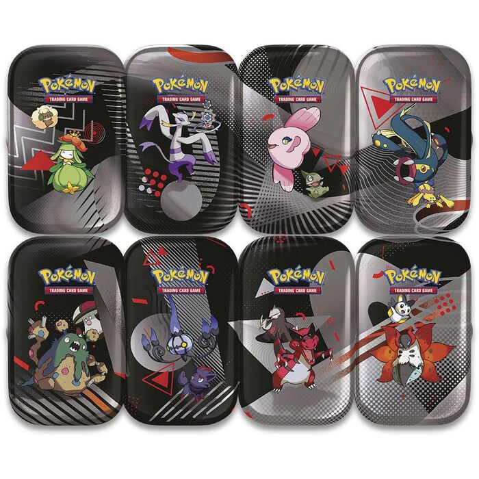 MINI TINS FULGOR NEGRO / LLAMA BLANCA