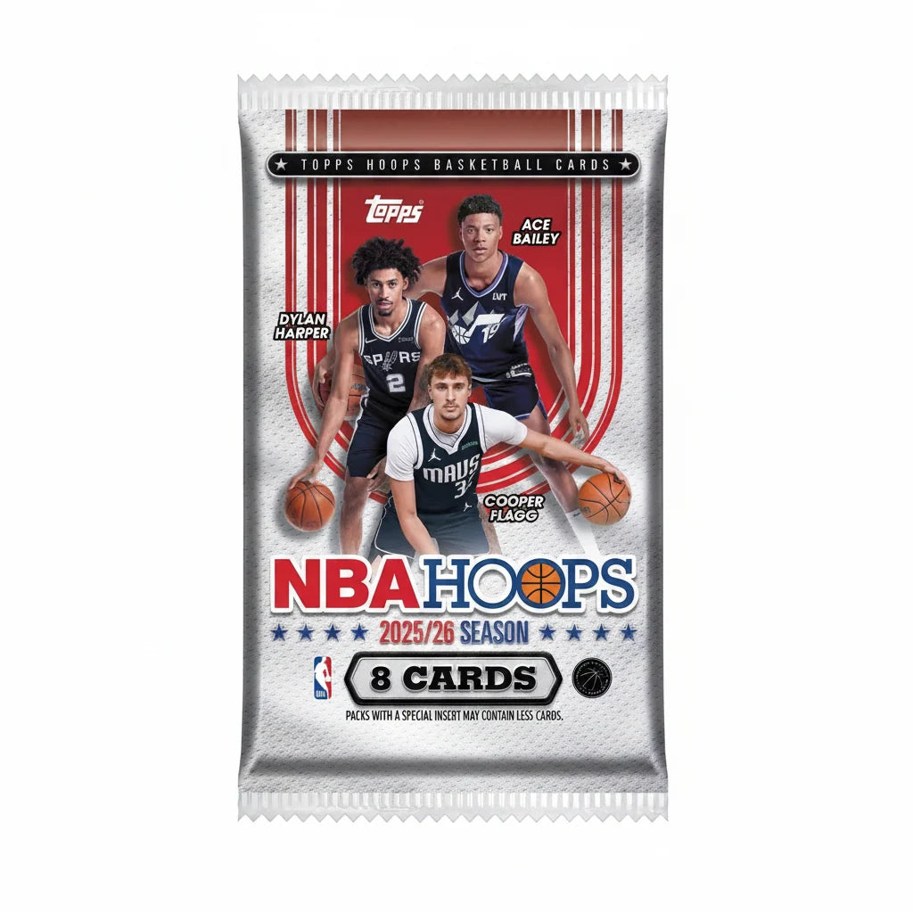 Sobre NBA Hoops Temp 2025-26 Topps Inglés