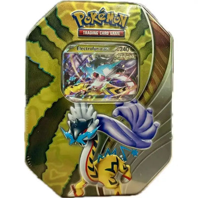 Lata Electrofuria EX TCG - ESPAÑOL