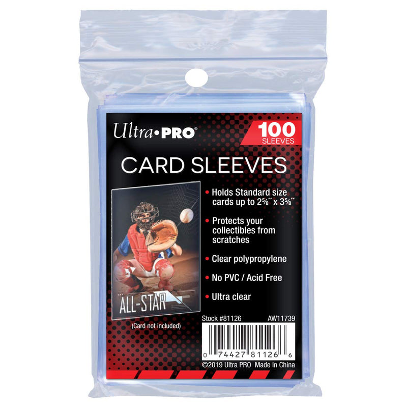 Ultra Pro Regular Card Sleeves Transparente