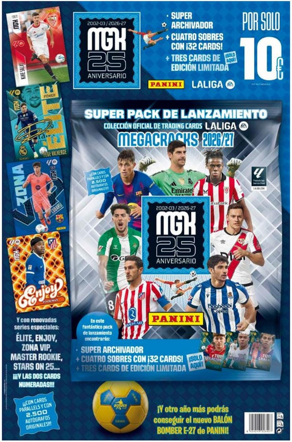 Carton Megacracks 26-27 Archivador+4 Sobres+3CE