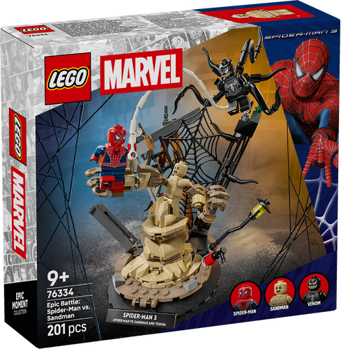 LEGO Marvel Batalla Legendaria Spider-Man vs Sandman 76334