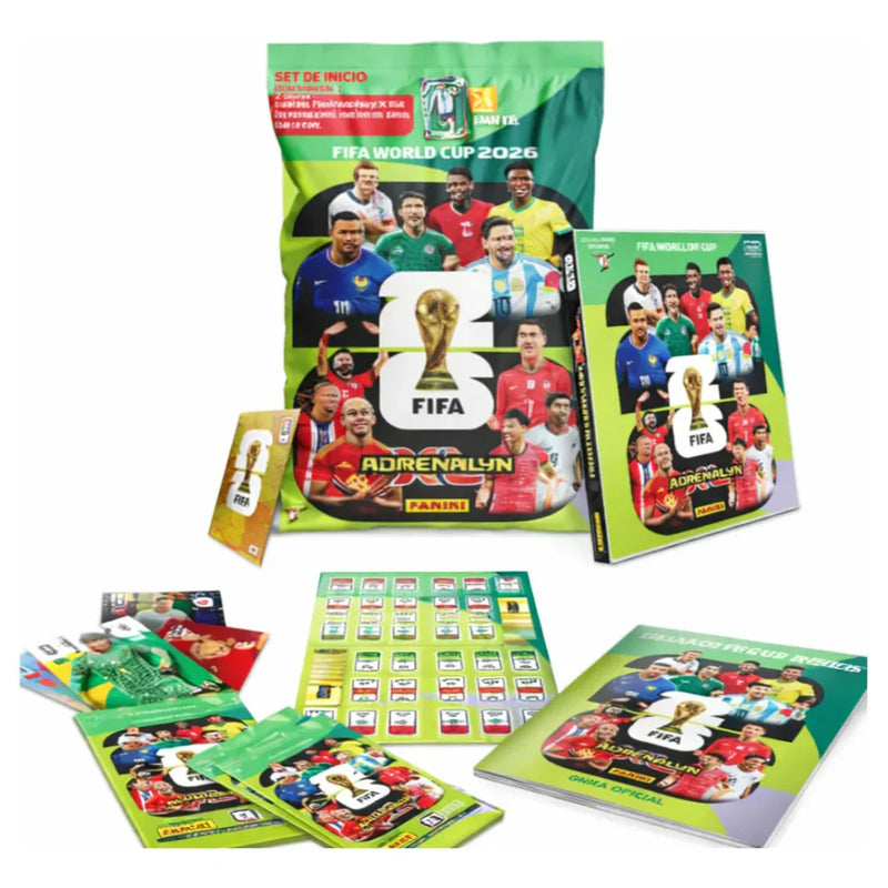 ALBUM CROMOS ADRENALYN MUNDIAL 2026