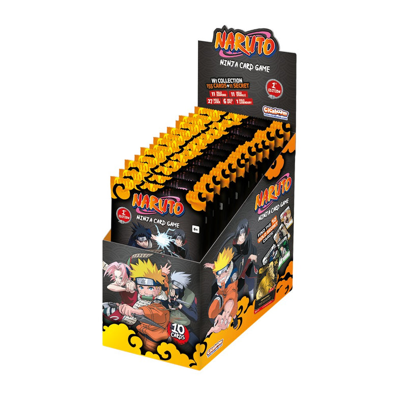Naruto Mythos TCG First Set 2nd Edition Booster Box Ingles