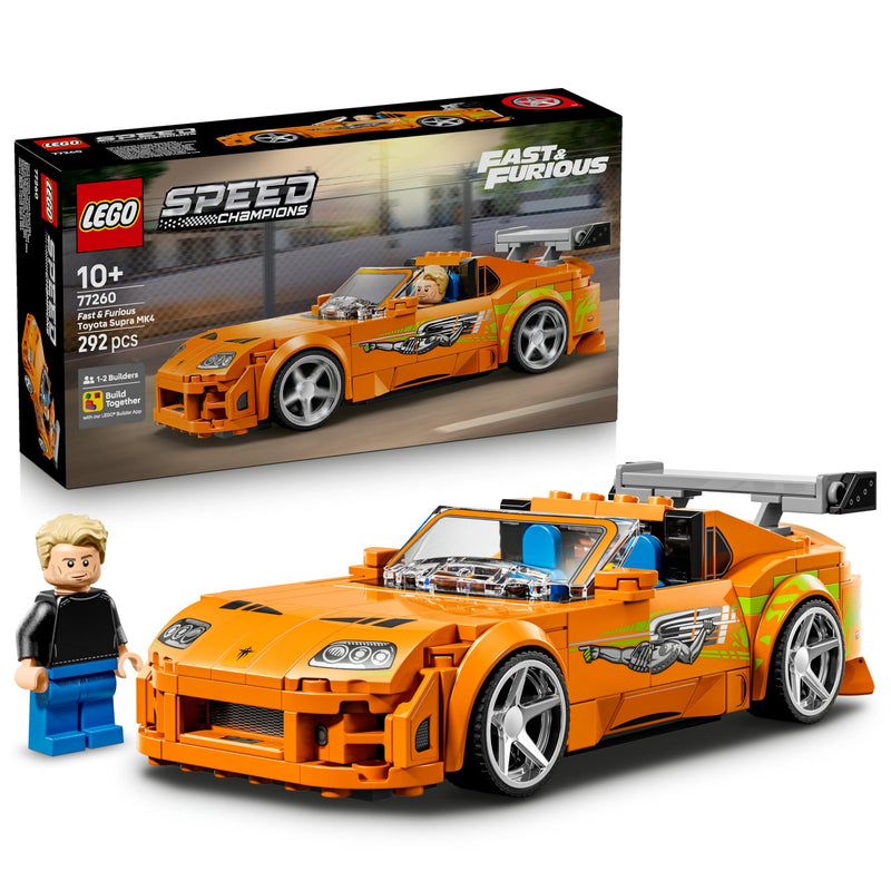 LEGO Speed Champions Toyota Supra MK4 A Todo Gas