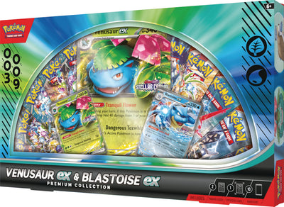 Caja Venusaur/Blastoise TCG - ESPAÑOL