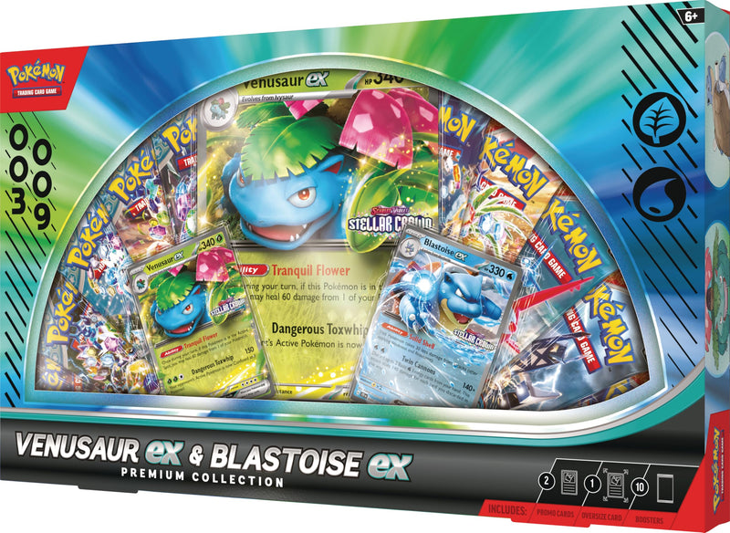 Caja Venusaur/Blastoise TCG - ESPAÑOL