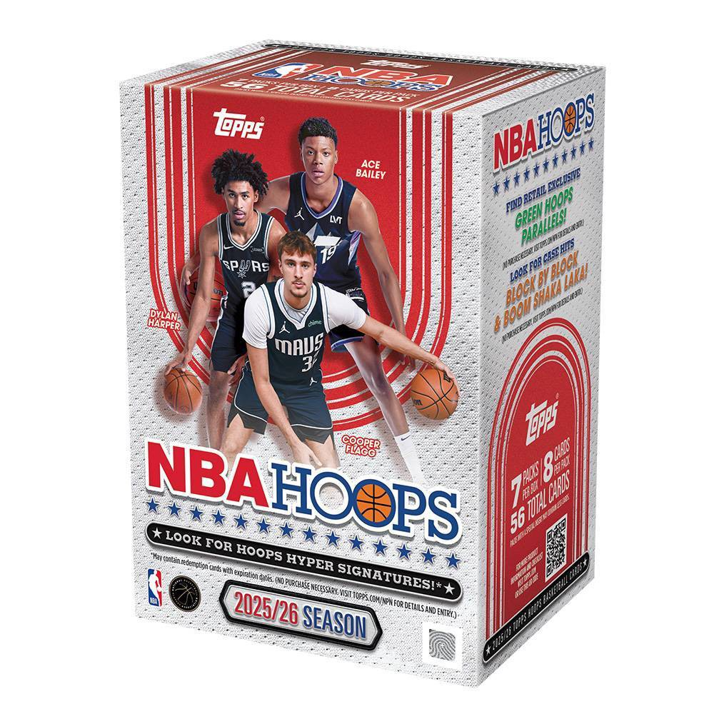 Value Box NBA Hoops Temp 2025-26 Topps Europe