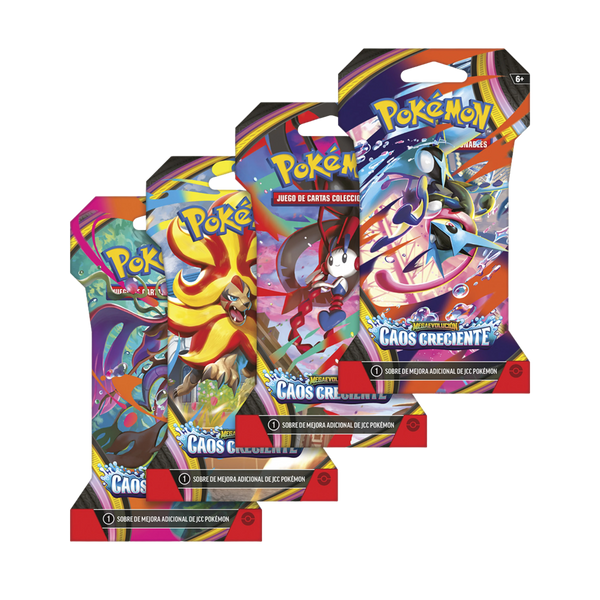 Pokemon TCG Sobre Megaevolucion Caos Creciente blister español