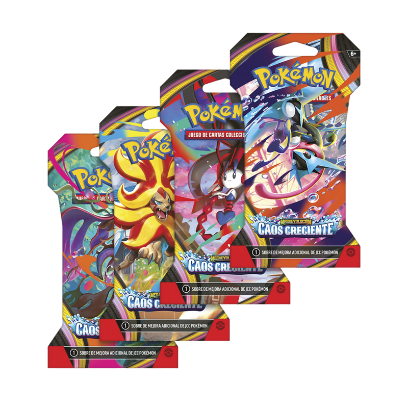 Pokemon TCG Sobre Megaevolucion Caos Creciente blister español