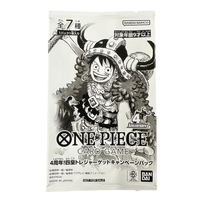 SOBRE ONE PIECE 4TH ANIVERSARIO JAPONES TCG