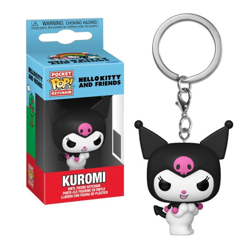 Llavero Pocket POP: Hello Kitty & Friends (Kuromi)