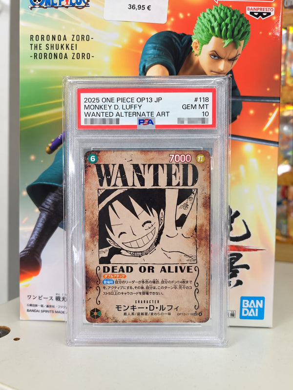 2025 ONE PIECE OP13 JP PSA 10