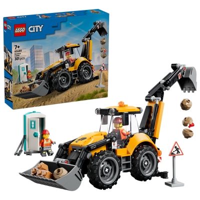 LEGO City Cargadora Retroexcavadora Amarilla
