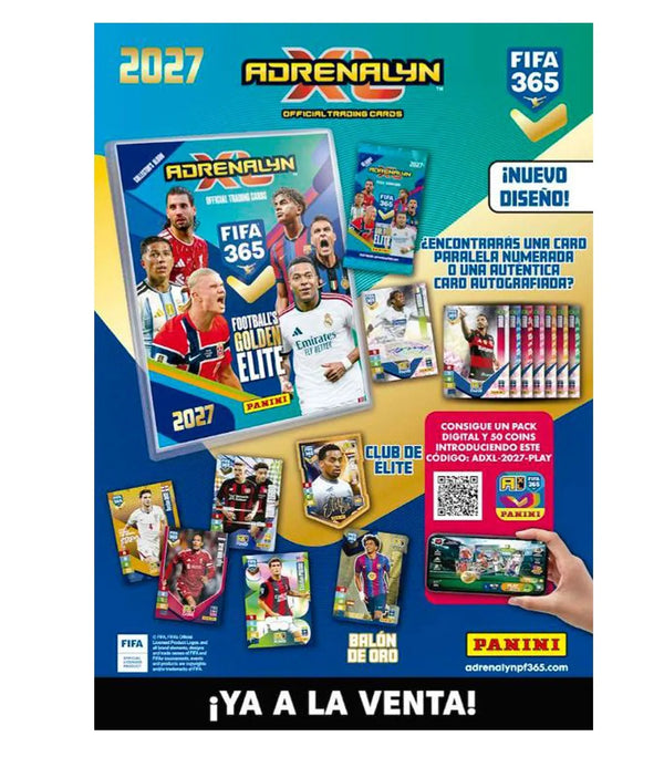[Reserva] Adrenalyn 2027 Cartón Adrenalyn Fifa 365