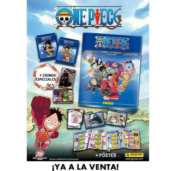 One Piece: Álbum + 4 Sobres (Rumbo a Egghead)