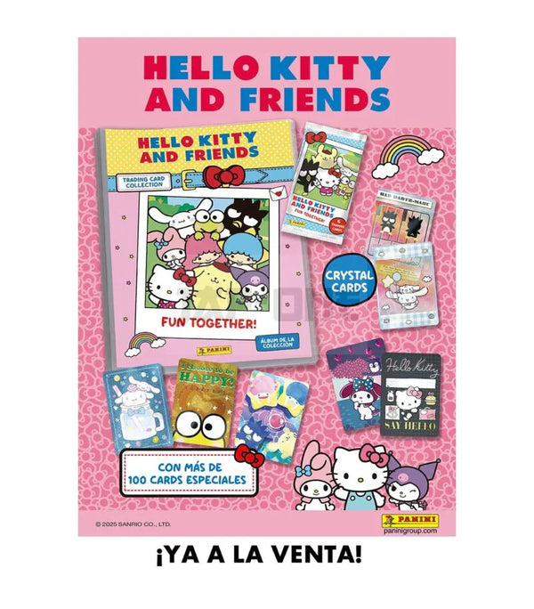Carton Archivador 4 Sobres Hello Kitty Sanrio Panini