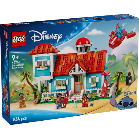 LEGO Disney Casa en la Playa de Lilo y Stitch 43268