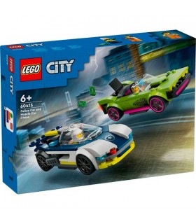 LEGO City Coche de Policía y Potente Deportivo