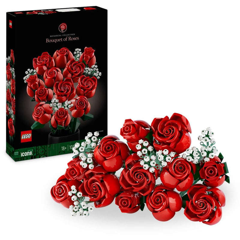 LEGO Botanicals Ramo de Rosas Rojas 10328
