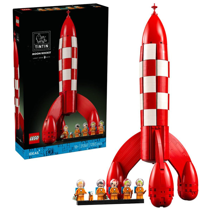 LEGO Ideas Cohete Lunar de Tintin