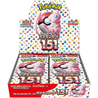 BOOSTER BOX POJEMON 151 JAPONES