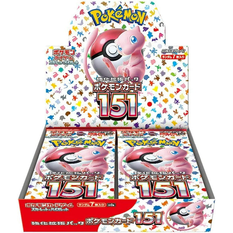 BOOSTER BOX POJEMON 151 JAPONES