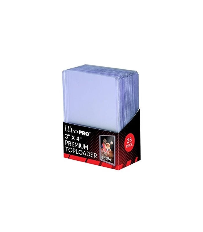 Fundas Standard Toploader Super Clear Premium (25 unidades) Ultra Pro.