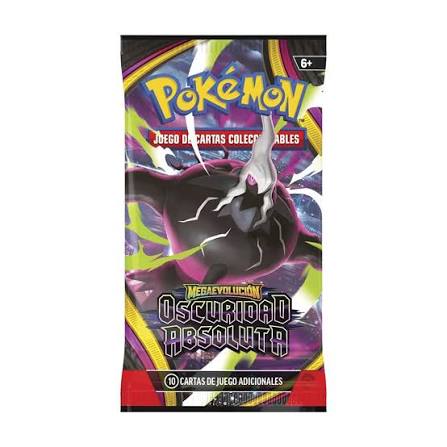 SOBRE POKEMON OSCURIDAD ABSOLUTA ESPAÑOL TCG