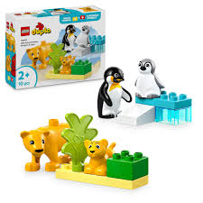 LEGO DUPLO 10442 WILD ANIMALS PENGUINS LION
