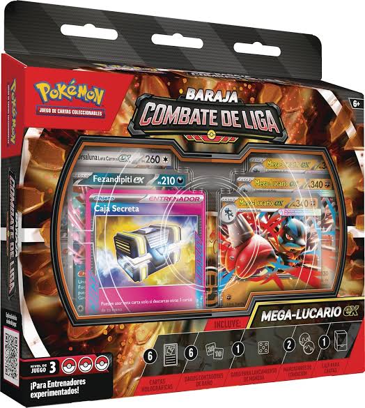 BARAJA COMBATE DE LIGA POKEMON ESPAÑOL