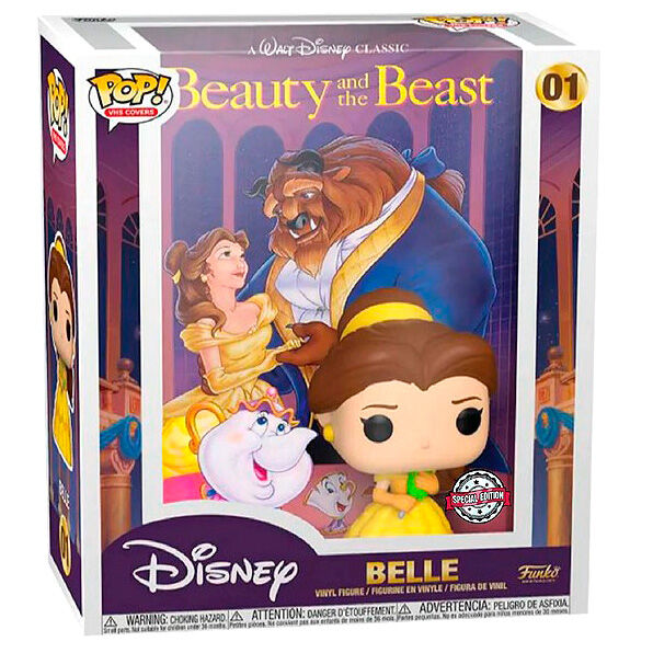 FUNKO POP COVER VHS BELLE