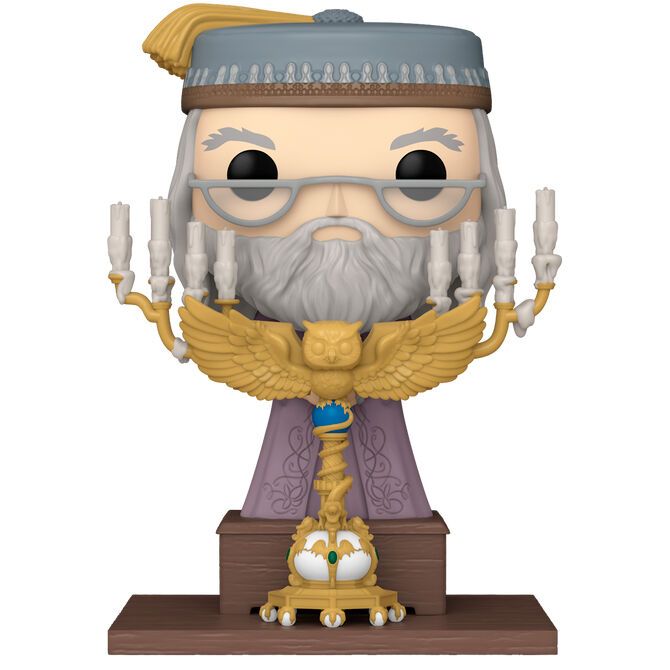 Figura POP Deluxe Harry Potter Dumbledore with Podium