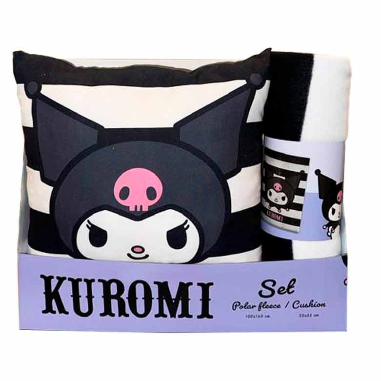 NW1451 SET MANTA POLAR 100x140 COJIN 35x35 KUROMI