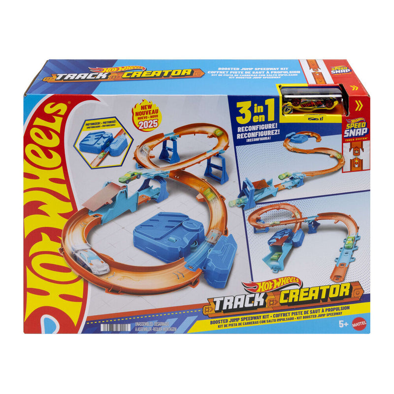 PISTA CARRERAS CON SALTO HOTWHEELS