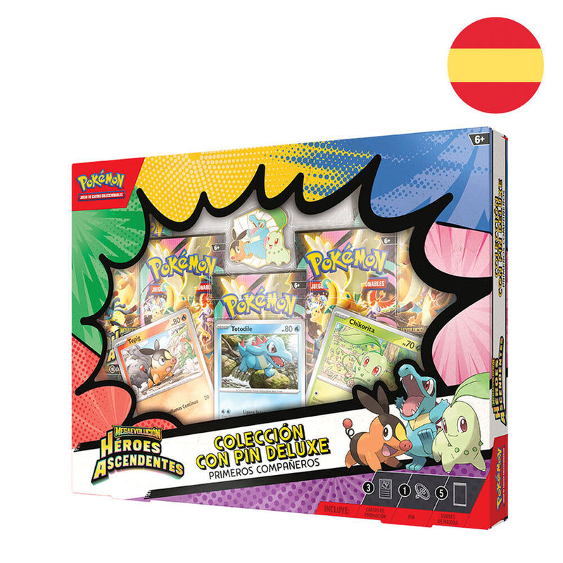 POKEMON TCG COLECCION PIN PRIMEROS COMPAÑEROS