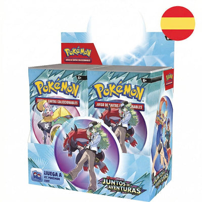 Sobre cartas Juntos de Aventuras Pokemon español