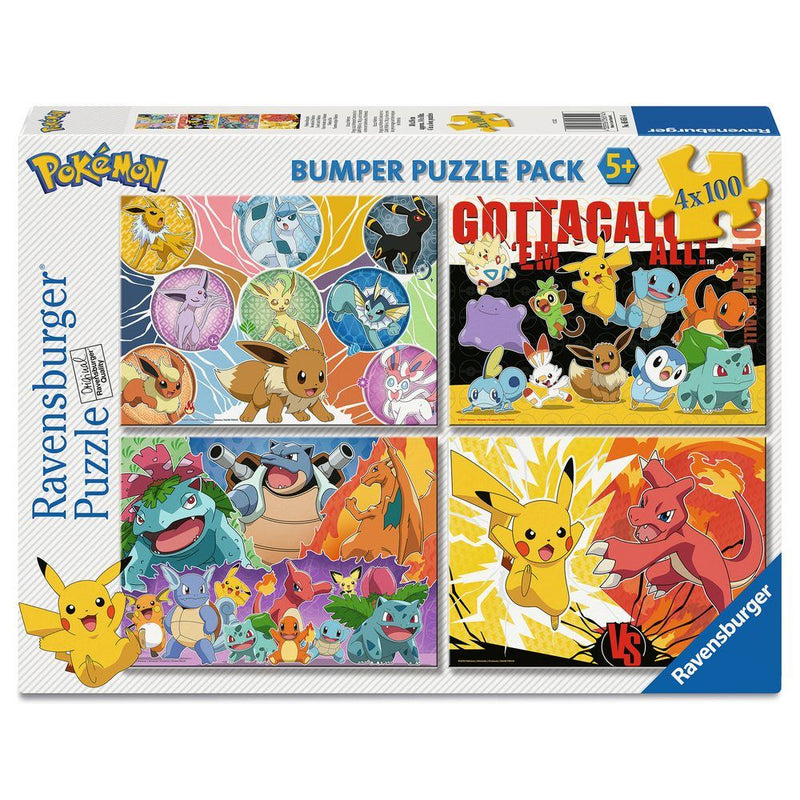 PUZZLE 4X100 POKEMON