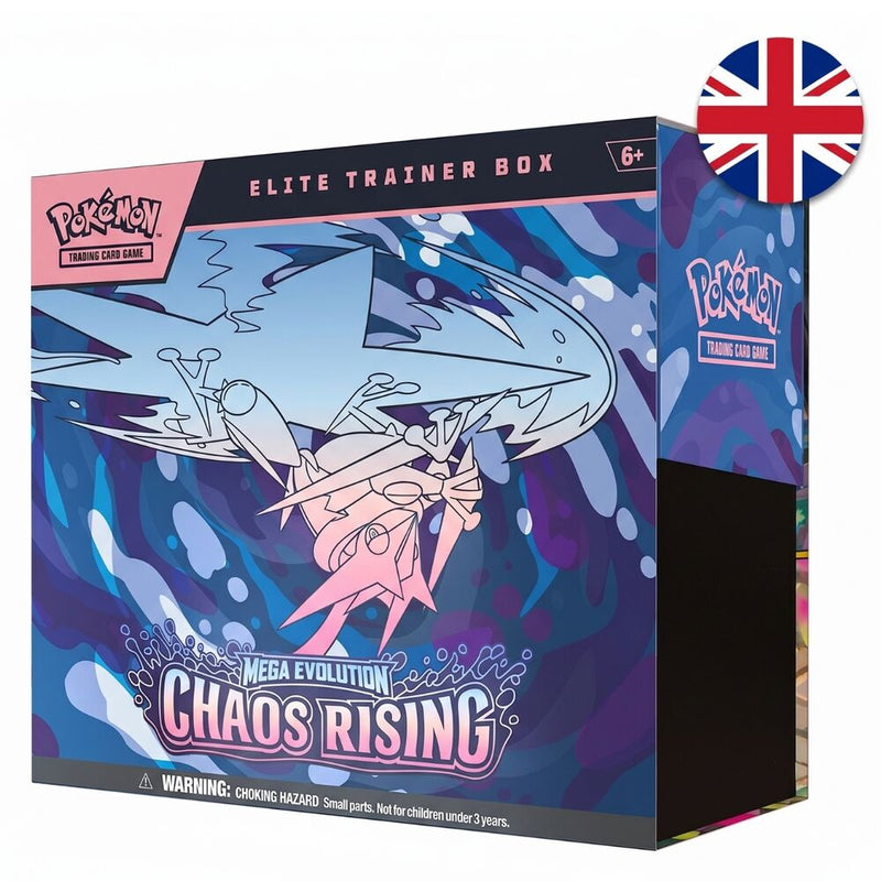 Estuche cartas Entrenador Elite Megaevolution Chaos Rising Pokem