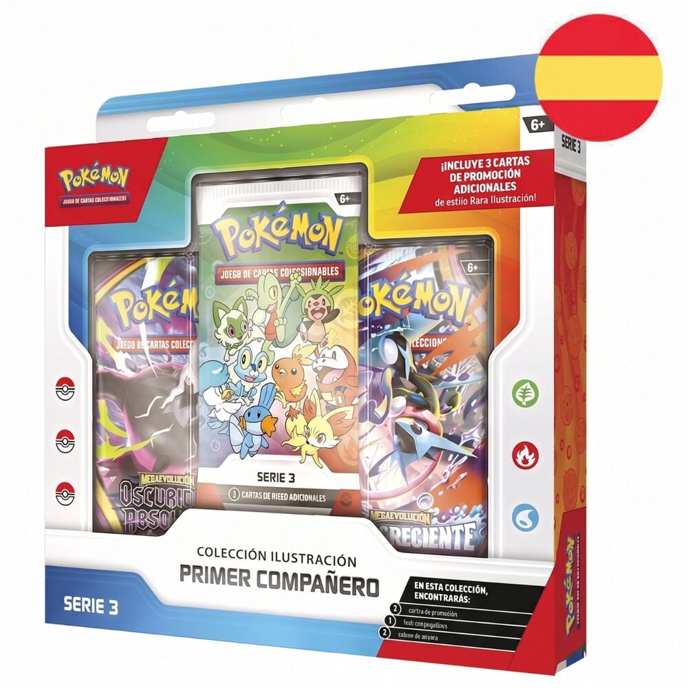 Juego cartas Primer Compañero Pokemon III español