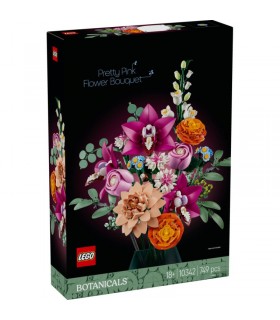 LEGO Botanical Ramo de Flores Fantasía en Rosa