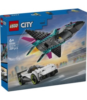 LEGO City Jet vs Coche