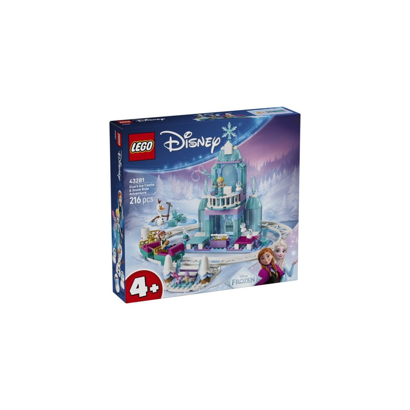 LEGO Disney Castillo de Hielo de Elsa y Aventura en la Nieve