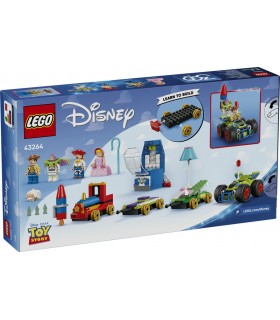 LEGO Disney Tren de Celebración de Toy Story y Coche RC