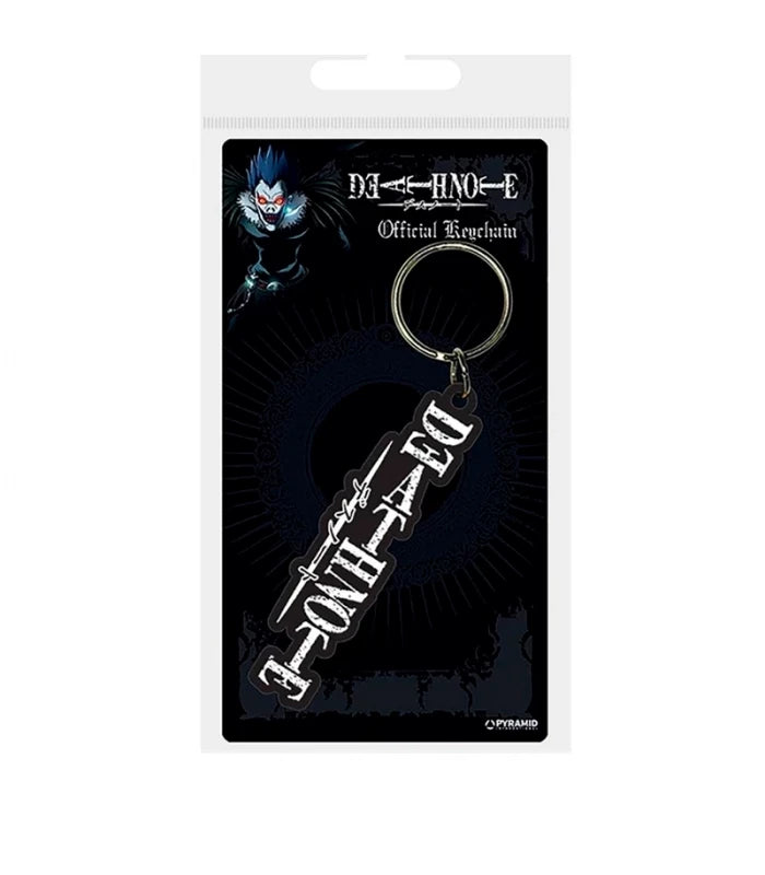 Llavero Death Note Logo PVC