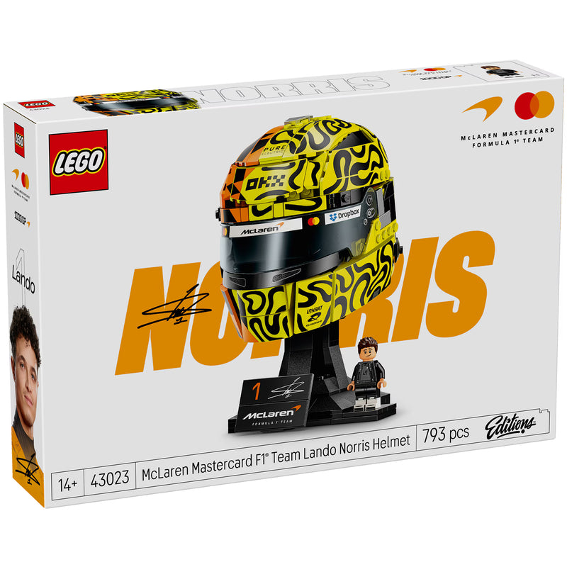 LEGO McLaren Mastercard F1 Team Lando Norris Hermet