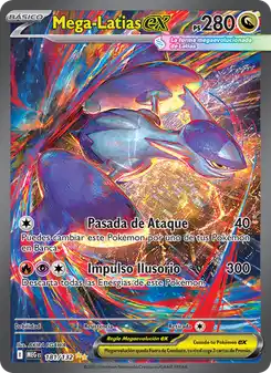 CARTA Mega Latias ex (MEG 181) ESPAÑOL