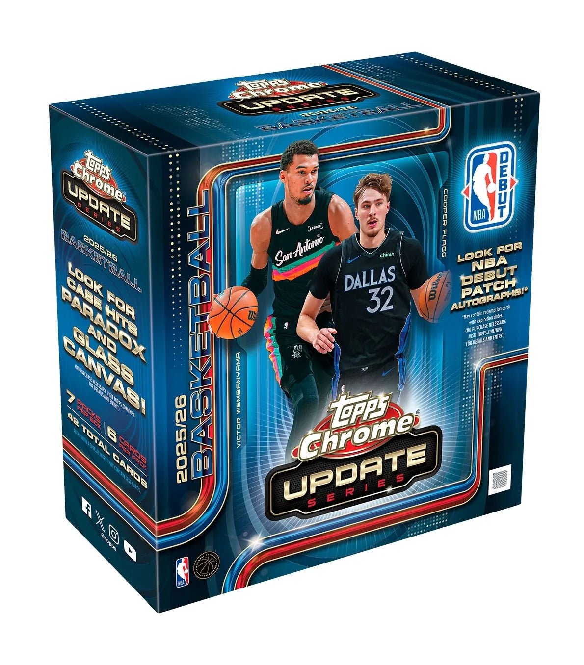 Value Box Basketball Update Premium Temp 2025-26 Topps